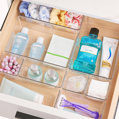 Transparent Drawer Organizer – Clear Multipurpose Storage Box