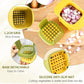 2-in-1 Vegetable press Chopper Dicing & Slitting Kitchen Chopping