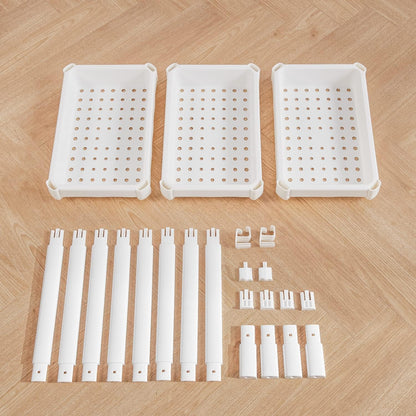 3 Tier Bathroom Shelving Units Freestanding Toilet Space Saver Shelf