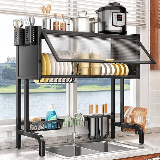 Over The Sink Rack for Kitchen Organization and Storage
