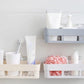 Self-Adhesive Rectangle Bathroom Shelf No-Drill Wall Mounted Organizer