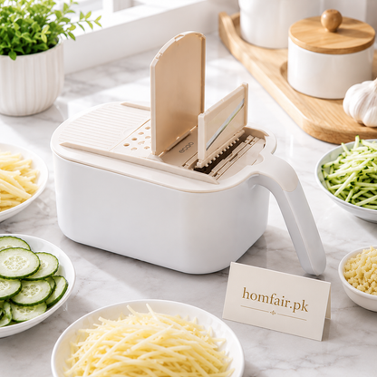 Ecoco Premium Multifunctional Vegetable Slicer & Mandoline Grater Set
