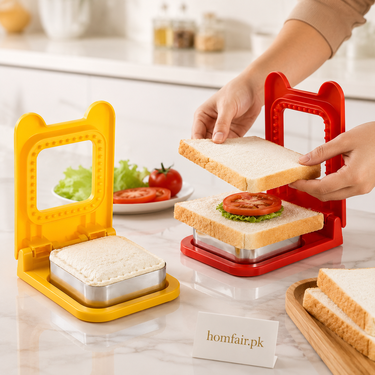 Sandwich Cutter & Sealer DIY Crustless Sandwich Maker