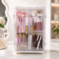 Premium Crystal Clear Makeup Organizer Cabinet