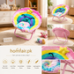 Rainbow Plush Foldable Kids Chair