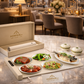 Luxury Rechargeable Electric Food Warming Tray – Cordless Smart Hot Plate with 8H Timer