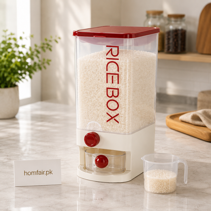 Premium 10KG Rice Storage Dispenser Container