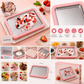 Premium Stainless Steel Rolled Ice Cream Pan with Silicone Frame – DIY Frozen Yogurt & Ice Cream Maker