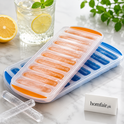 Stick Ice Cube Tray with Lid – Easy Release Ice Stick Mold