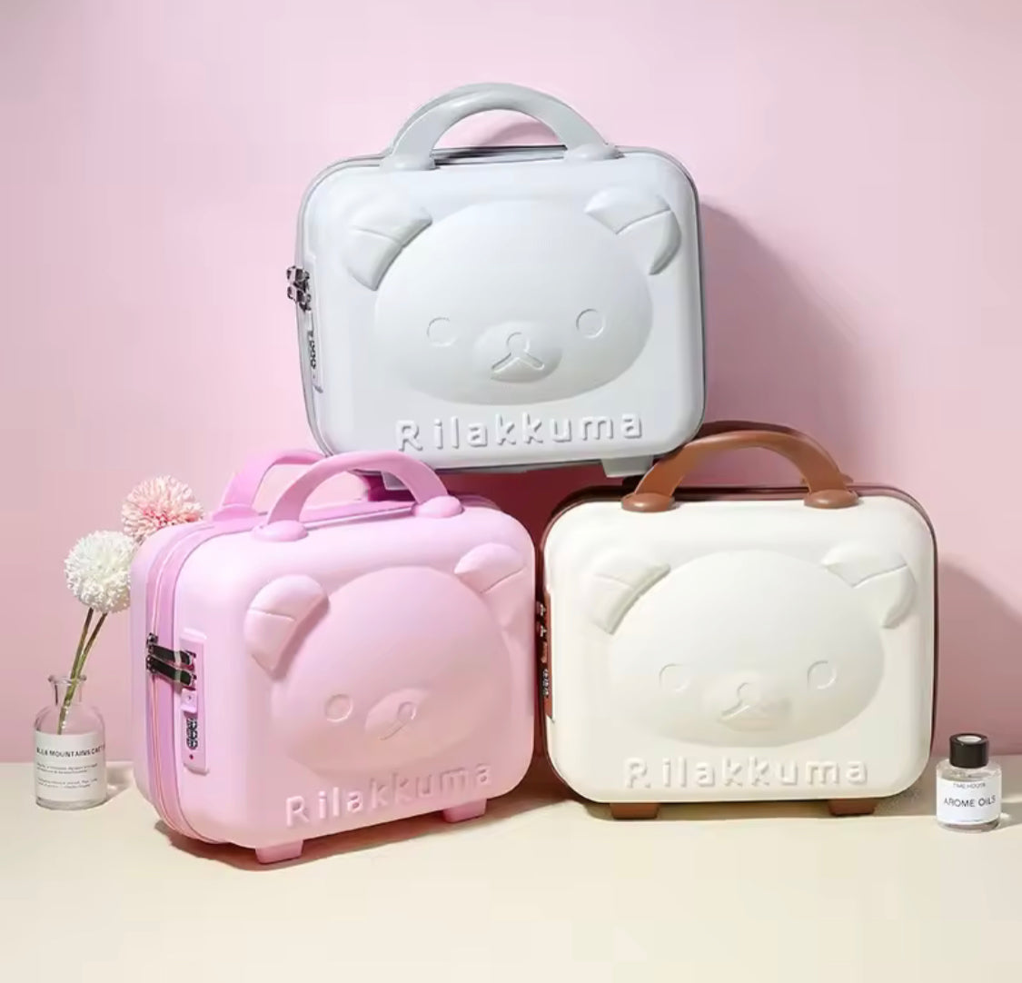 Cute & Compact Travel Cosmetic Bag Durable Makeup Handbag