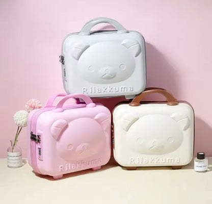 Cute & Compact Travel Cosmetic Bag Durable Makeup Handbag