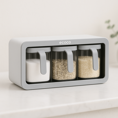 Ecoco Wall Mounted Premium Quality Spice Box