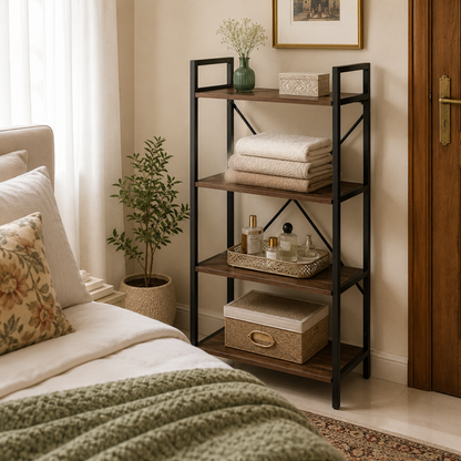 4 Tier Kitchen Storage Rack Microwave & Organizer Shelf Stand