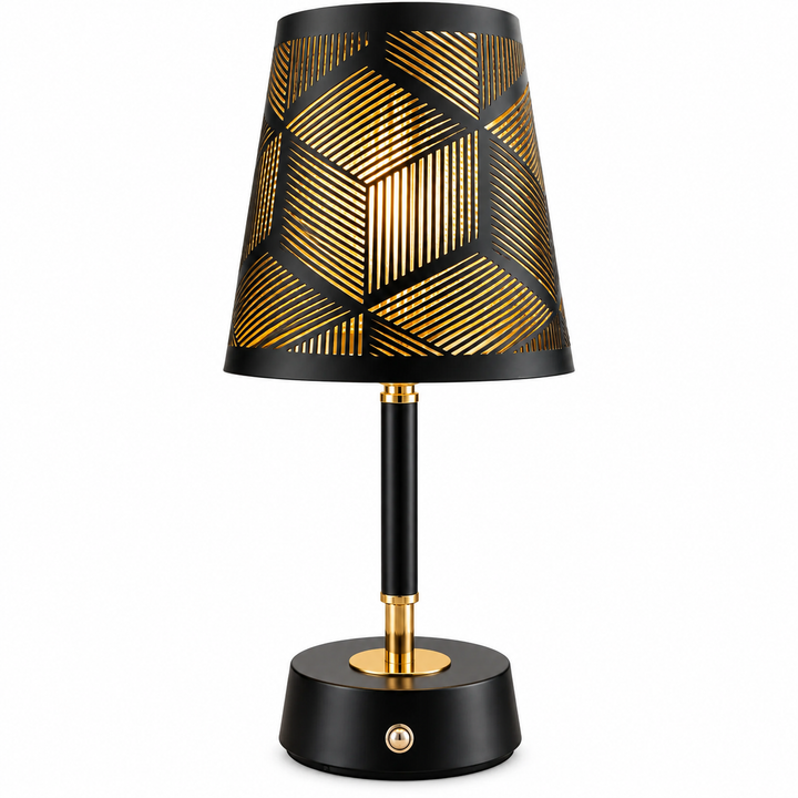 GeoLuxe Modern Table Lamp