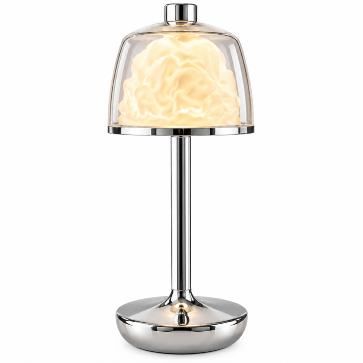 Luna Glow Crystal Touch Table Lamp