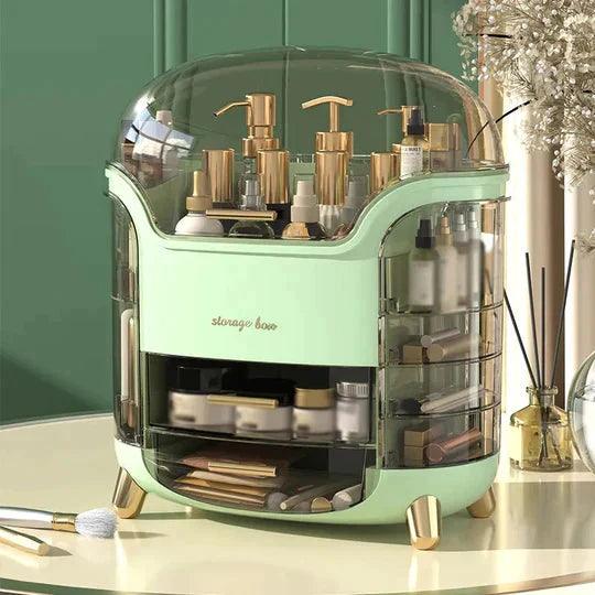Luxury Cosmetic Organizer Elegant Vanity & Desktop Storage Box
