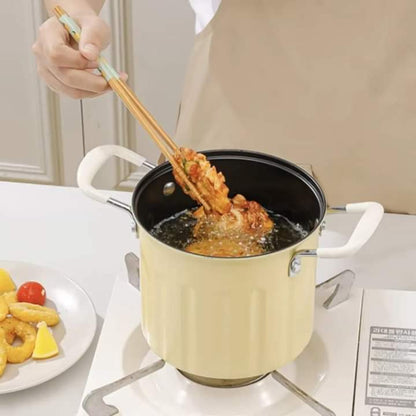 3 Litre Deep Frying Pot With Strainer