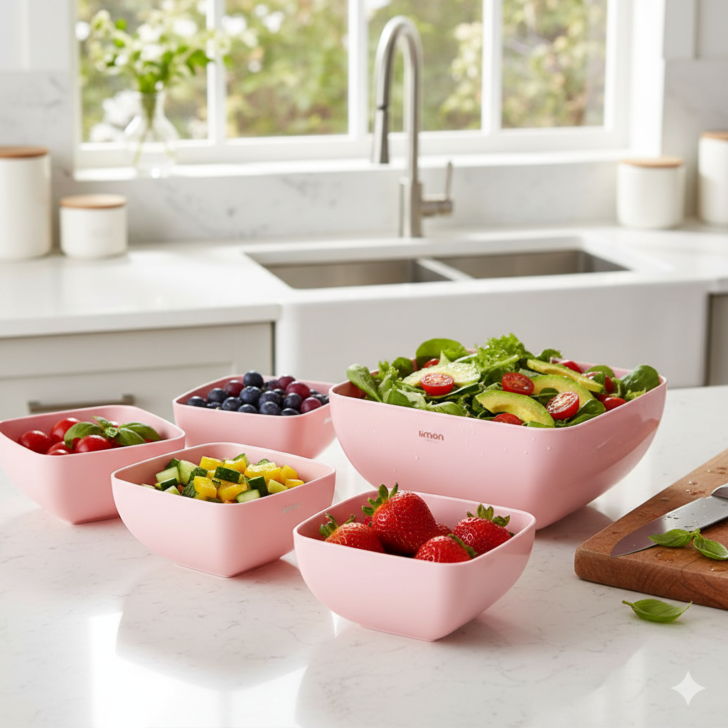 Limon Eleganza 4-Piece Bowl Set