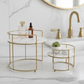 Luxury 2-Tier Cosmetic Organizer Tray Set Makeup & Skincare Storage Stand