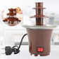Electric Chocolate Fountain Machine Hot Chocolate Melting Dispenser