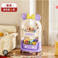 Disney-Inspired 2-Tier Kids Storage Organizer with Wheels - Purple