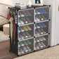 Attachable Cube Cabinet Shoe Rack Modular Storage Organizer
