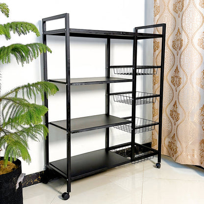 Multifunctional Storage Rack Space-Saving Organizer for Home Kitchen