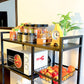 Multifunctional Storage Rack Space-Saving Organizer for Home Kitchen