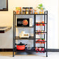 Multifunctional Storage Rack Space-Saving Organizer for Home Kitchen