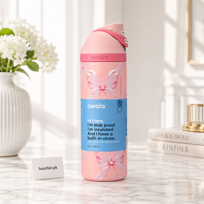 Owala Sugar Plum Fairy Water Bottle Insulated Bottle – 24oz