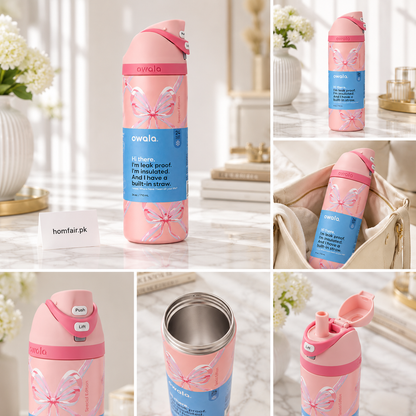 Owala Sugar Plum Fairy Water Bottle Insulated Bottle – 24oz