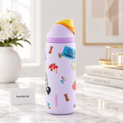 Owala Dear Diary Water Bottle Insulated Bottle – 32oz