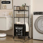 Rolling Laundry Storage Rack Multi-Tier Organizer
