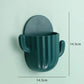 Cactus Wall Toothbrush Holder Self-Adhesive Bathroom Organizer