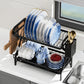 2-Tier Dish Drying Rack with Drainboard