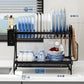2-Tier Dish Drying Rack with Drainboard