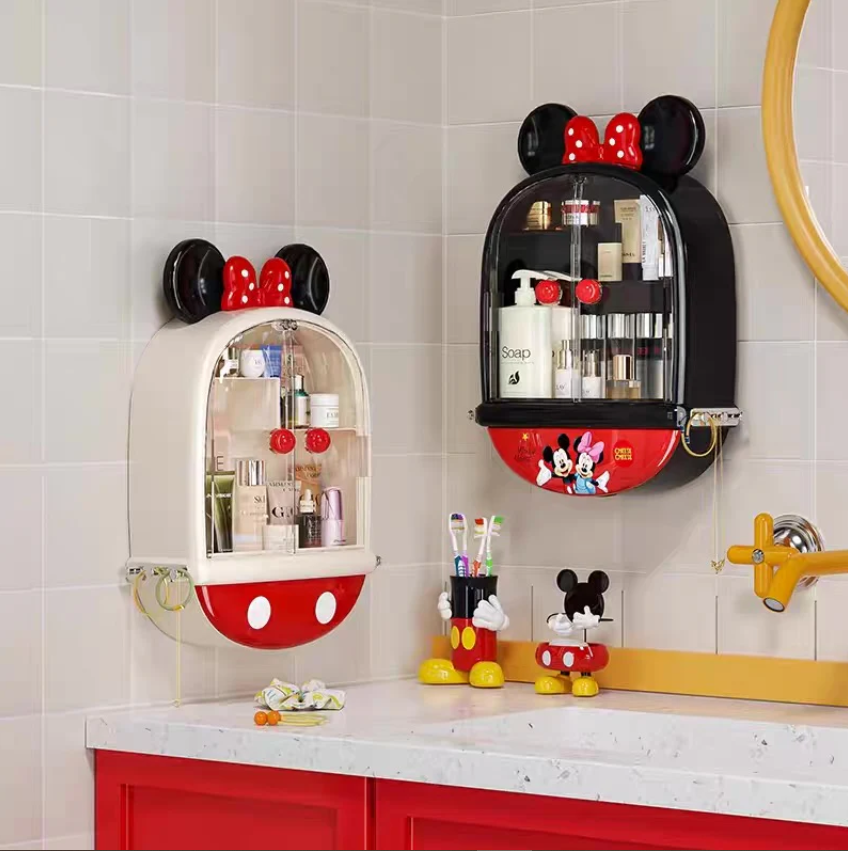 Mickey And Minnie Mouse Makeup Organizer,