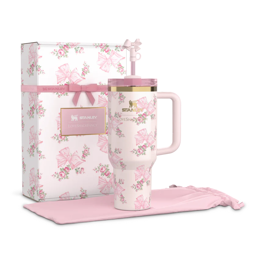 Stanley x Love Shack Fancy 40oz Tumbler Limited Edition Floral Quencher