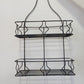 Double Layer Durable Bathroom Rack Wall Mounted Storage Organizer