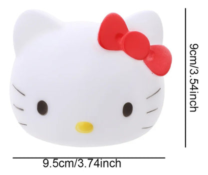 Big Hello Kitty Desk Lamp Soft Ambient Night Light