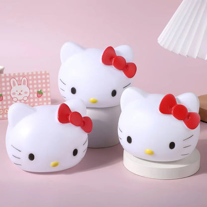 Big Hello Kitty Desk Lamp Soft Ambient Night Light