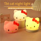 Big Hello Kitty Desk Lamp Soft Ambient Night Light