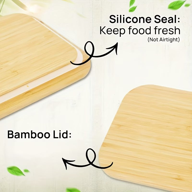 4 Pcs Glass Food Storage Containers Set – Airtight Glass