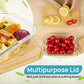 4 Pcs Glass Food Storage Containers Set – Airtight Glass