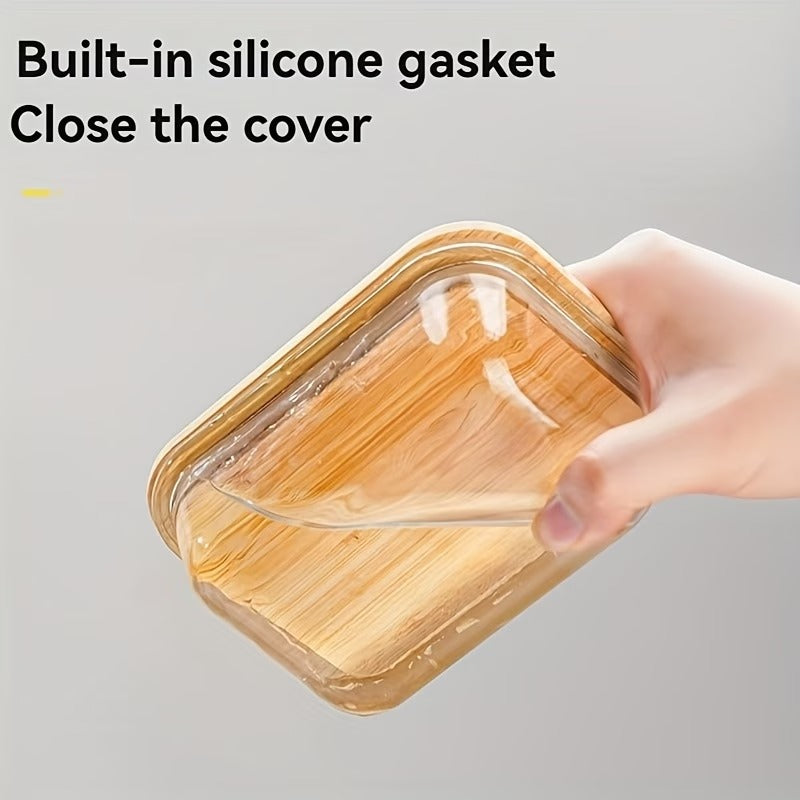 4 Pcs Glass Food Storage Containers Set – Airtight Glass