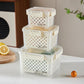 Stackable Fridge & Pantry Storage Container Set with Locking Lid (3pcs)