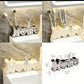 Luxury HOME Ceramic Toothbrush Holder Bathroom Organizer & Makeup Brush Stand