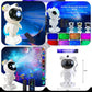 Astronaut Galaxy Projector with Bluetooth Speaker, Aurora Night Light & Remote Control