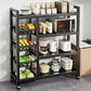Multifunctional Storage Rack Space-Saving Organizer for Home Kitchen