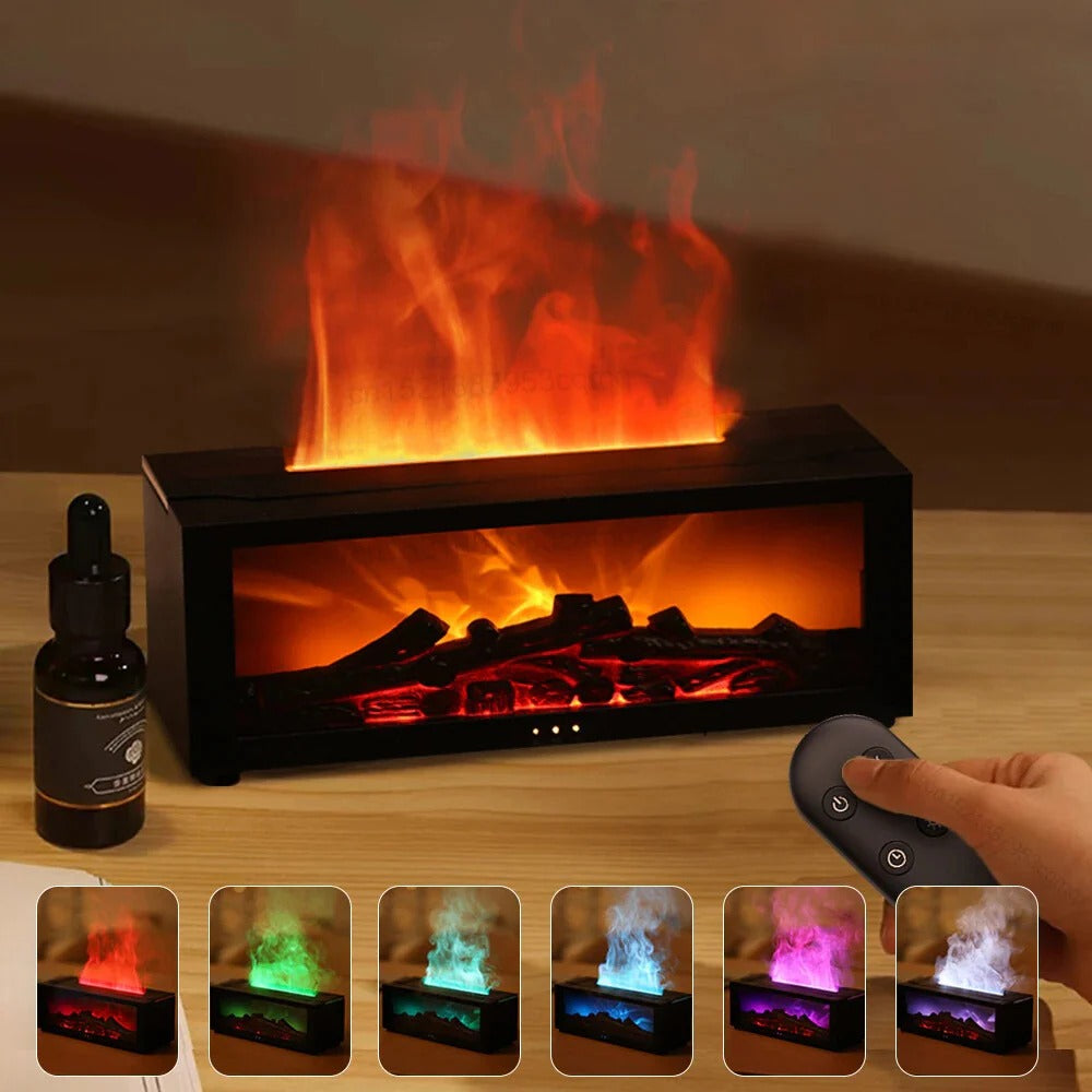 Fireplace Flame Air Diffuser Humidifier